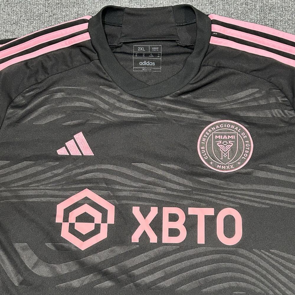 Adidas Inter Miami 2023/24 Away Messi Jersey Men's Size 2XL Slim JE9704